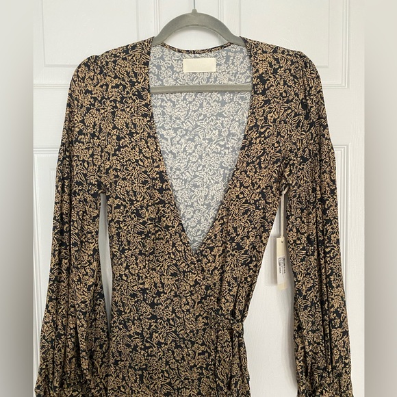 NWT Capulet long sleeve mini wrap dress - Picture 3 of 12